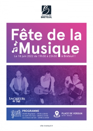 Concerts à Breteuil Sur Noye - Fête de la Musique 2022