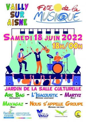 Concert à Vailly-sur-Aisne - Fête de la Musique 2022
