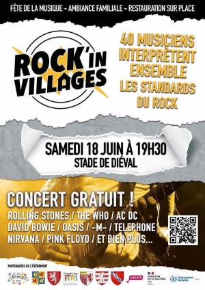 Rock'in Villages - Fête de la Musique 2022