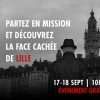 affiche Visite Insolite de la ville de Lille - Journées du Patrimoine 2022
