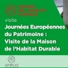 affiche Journées Européennes du Patrimoine : Visite de la MHD - Journées du Patrimoine 2022