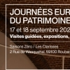 affiche Visites guidées Monastère des Clarisses -  Saisons Zéro - Journées du Patrimoine 2022