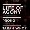 affiche LIFE OF AGONY + PRONG