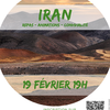affiche Soirée Iran pour les étudiants