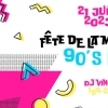 affiche 90's PARTY ! - Fête de la Musique 2023